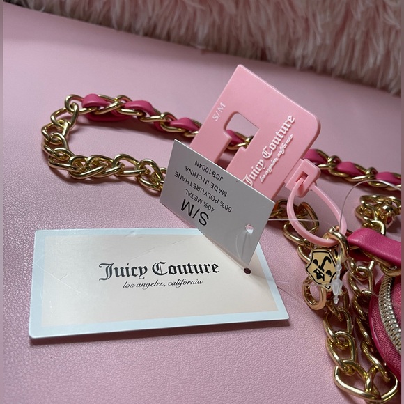 Juicy Couture Rhinestone Heart Belt Bag - Picture 12 of 13